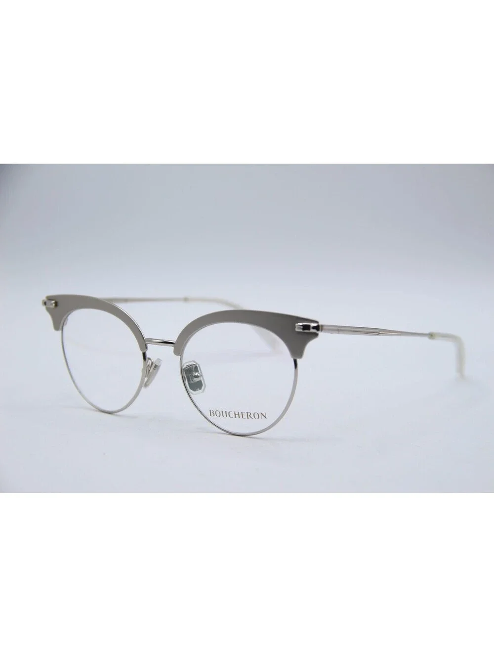 Boucheron Bc0040O 003 Silver Authentic Eyeglasses Frame 50-17 140